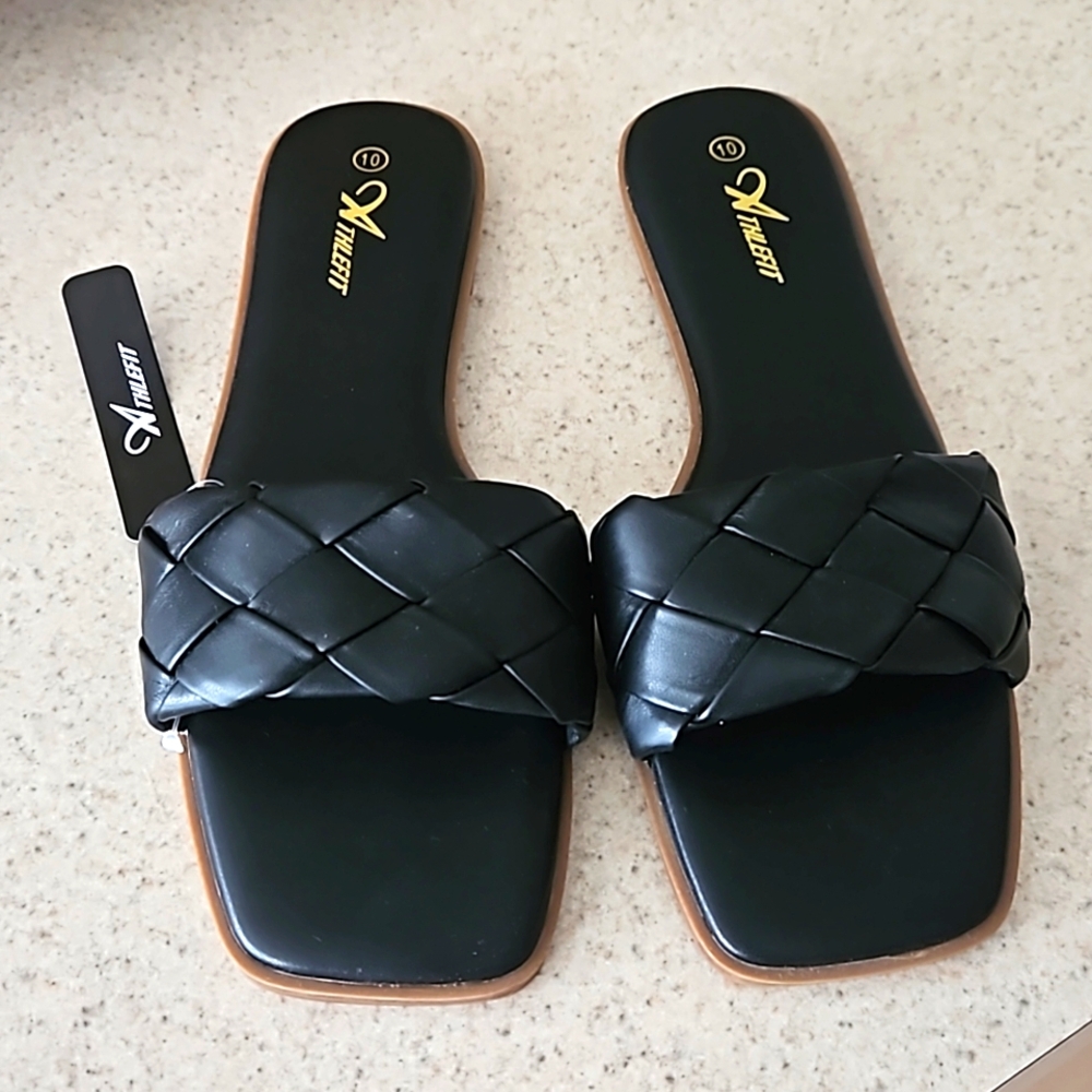 Athlefit Braided Sandals SZ 10